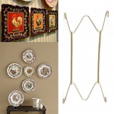 1x W Type Hook 8" to 16"Inchs Wall Display Plate Dish Hangers Holder Home Decor   163144099555